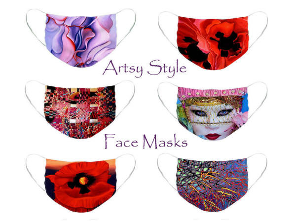 Artsy Style Face Masks