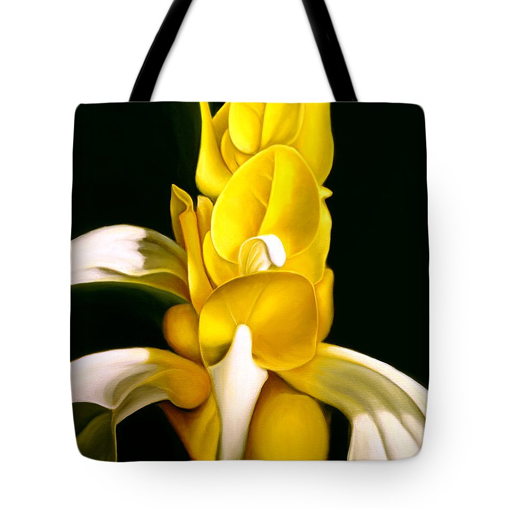 Tote Bag - Angle Flower by Anni Adkins
