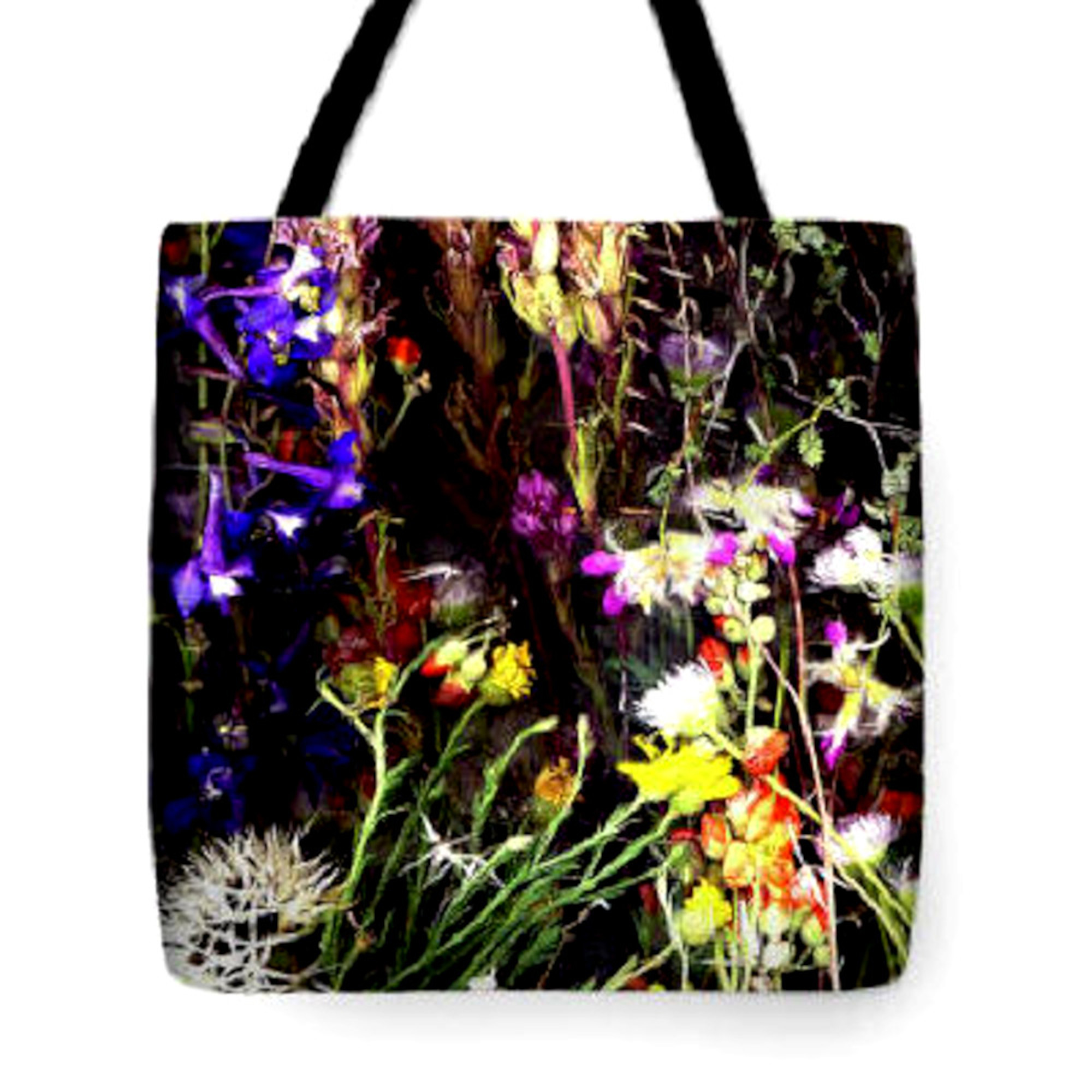 Tote Bag Sedona Wildflowers by Joe Hoover