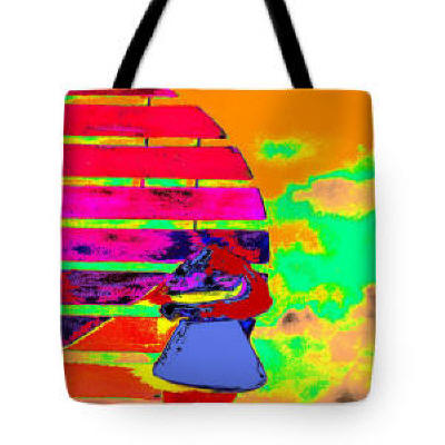 Tote Bag The Sheii abd The Storm by Joe Hoover