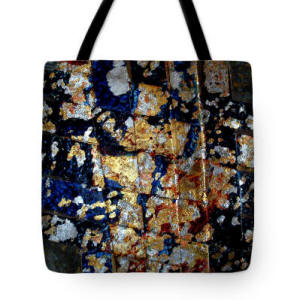 Tote Bags Woven Leaf  by Artist/Designer Anni Adkins<