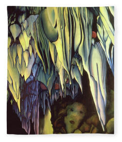 Tapesry - Goddess of Carlesbad Caverns by artist Anni Adkins