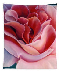 Fleece Blanket, Peach Rose