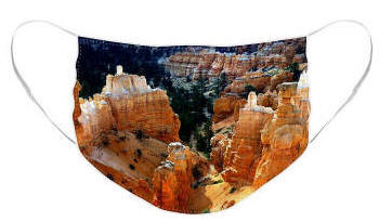 Face Mask - Bryce Canyon Morning by Joe Hoover