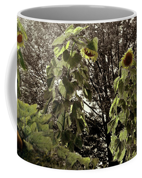 Mug Cup - Summer's Last Dance Sunflowers by Joe Hoover and Anni Adkins