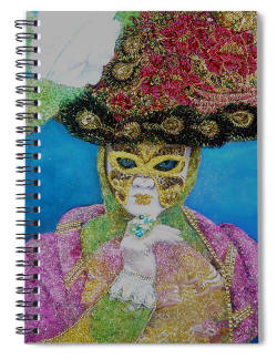 Note book - Contessa - The Carnival of Venice