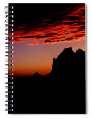 Spiral Notebook - Sedona Sky by Joe Hoover