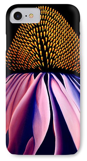 Phone Cover Echinacea Flower by artist Anni