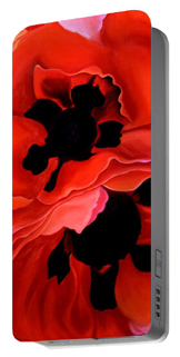 Double Poppy Phone Charger