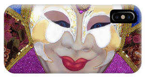 Cell Phone Cover -  - Martinia, The Carnival of Venice by Anni Adkins