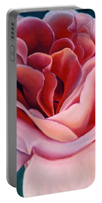 Peach rose phone charge
