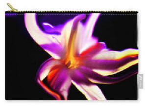 Carry all Pouch, Danching Flower by Joe Hoover