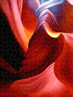 Jigsaw Puzzle - Antelope Canyon Magic by Anni Adkins