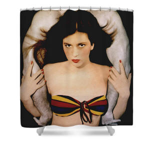 SHOWER CURTAIN Body Guard II by Joe Hoover and Anni Adkins
