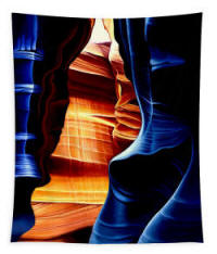 Tapestry - Antelope Canyon Arizona by Artist Anni Adkins