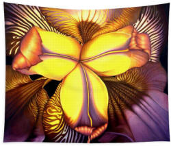 Golidies Iris -  Tapestry by Anni Adkins