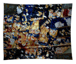 Tapestry Woven Leaf  by Artist/Designer Anni Adkins<