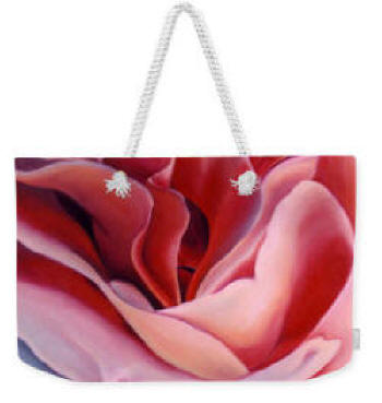 Peach Rose - Weekender Bag Anni Adkins