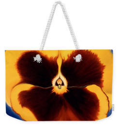 Weekender Bag - Yellow Pansy by Anni Adkins