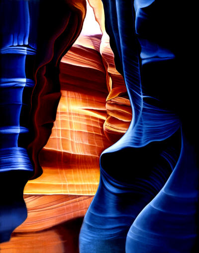 Antelope Canyon Arizona by Artist Anni Adkins
