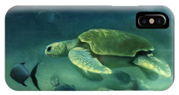 Loggerhead Turtle phone case