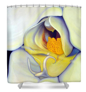 Shower Curtain Orchid Mouth