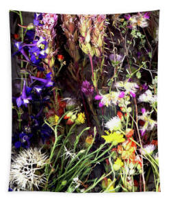 Sedona Wildflowers Tapestry by Joe Hoover